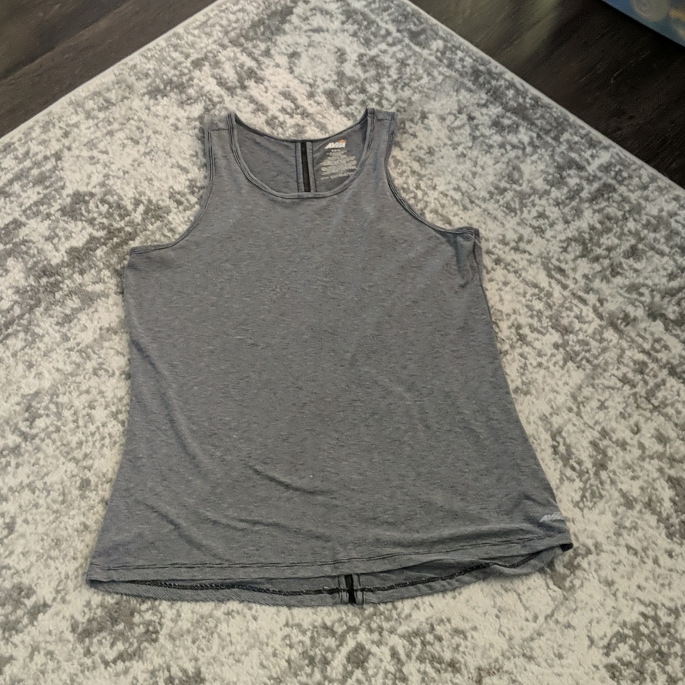 Striped work out tank top